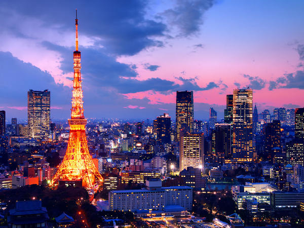 The Tokyo Tower - Illustrating Regeneron's presence and opportunities for careers in Japan